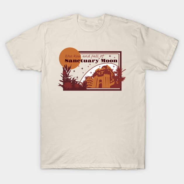 Sanctuary Moon 2 T-Shirt by King Lewis